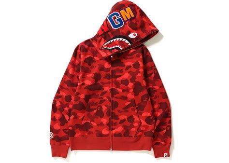 red camo bape jacket replica|authentic bape products.